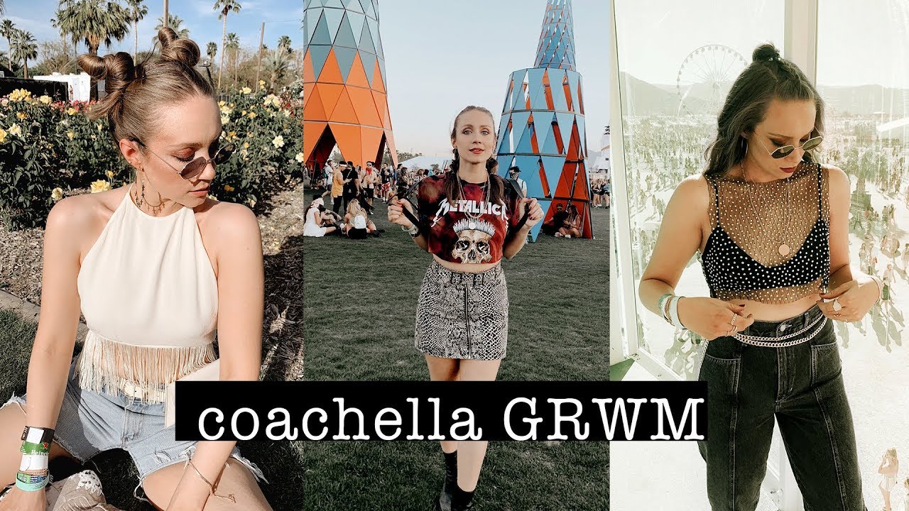 Getting ready for Coachella with festival style and skincare