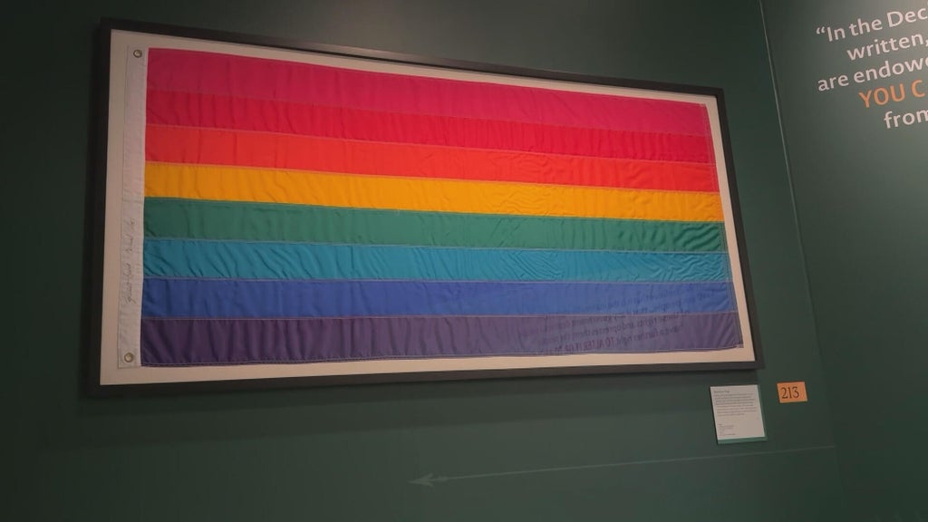 New exhibit connects fight for LGBTQ+ rights to Declaration of ...