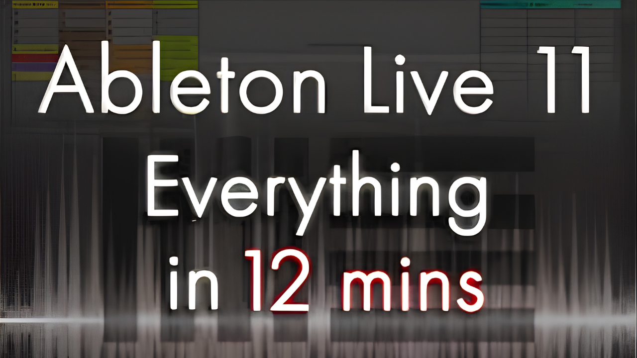Ableton Live 11 for beginners: Complete 12-minute tutorial