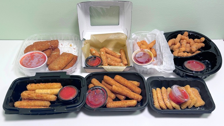 8 chain restaurant mozzarella sticks, ranked worst to best