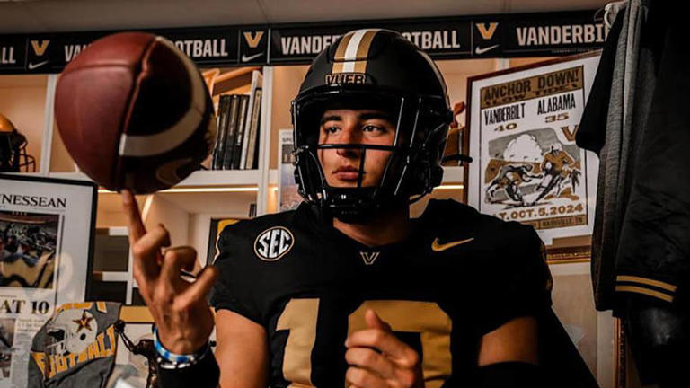 Exclusive: Vanderbilt football 2027 quarterback commit details his ...