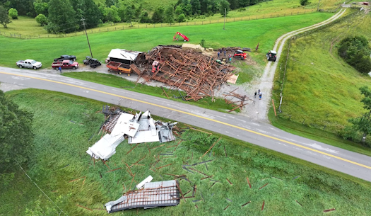 NKY storm damage | Buildings, power poles sustain heavy damage after ...