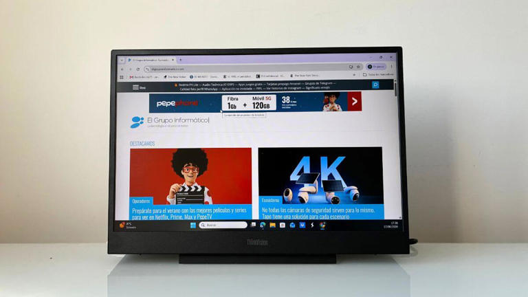 Review: Lenovo ThinkVision M16, un práctico monitor portátil que te ...