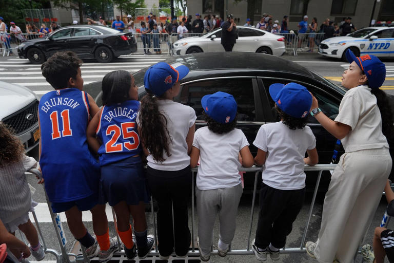 New Yorkers are set to fete the Knicks with a ticker-tape parade