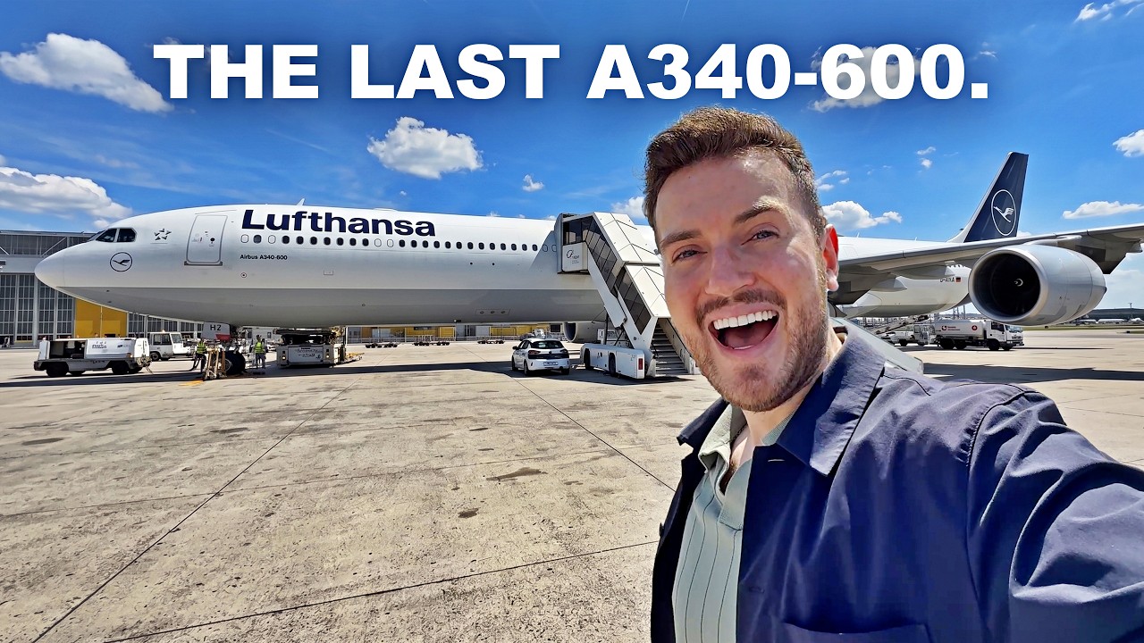 I flew one of the last A340-600s in the world