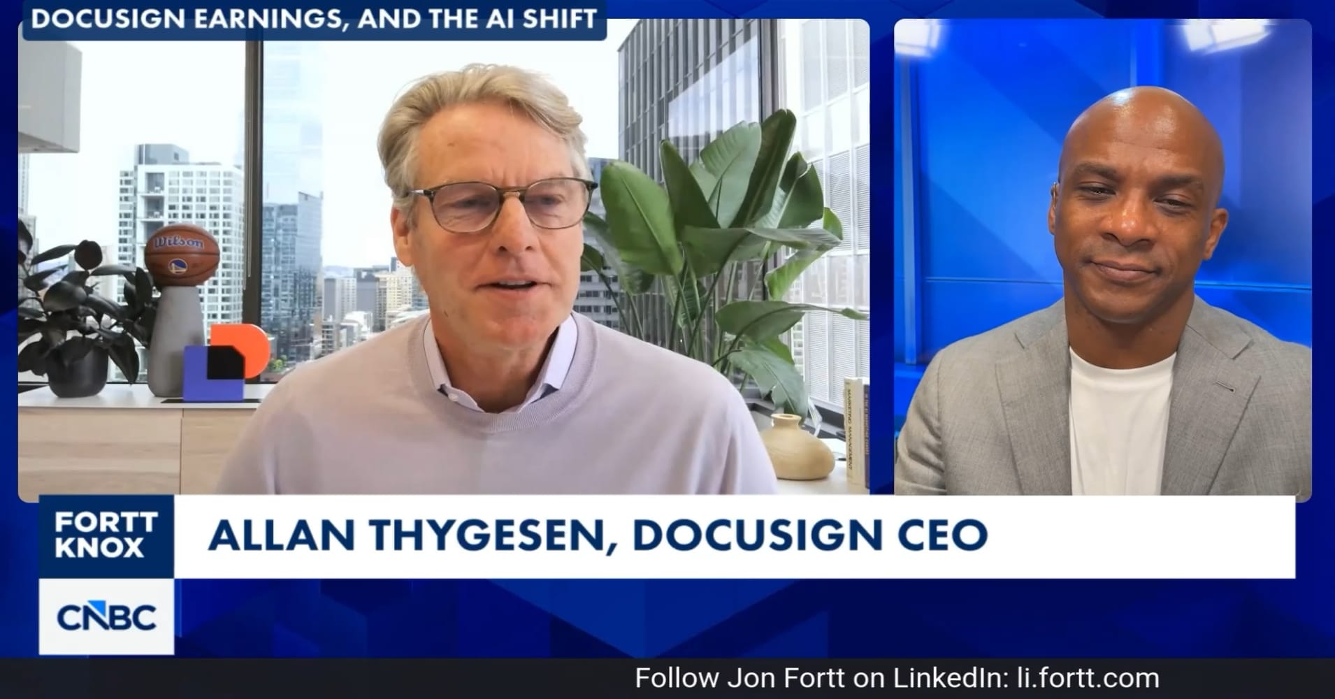 Allan Thygesen, DocuSign CEO: A Fortt Knox update