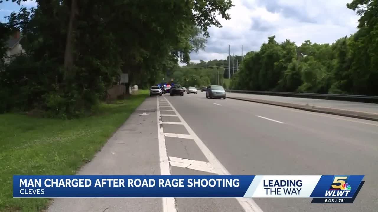 Road rage shooting in Cleves leaves one hospitalized, one charged