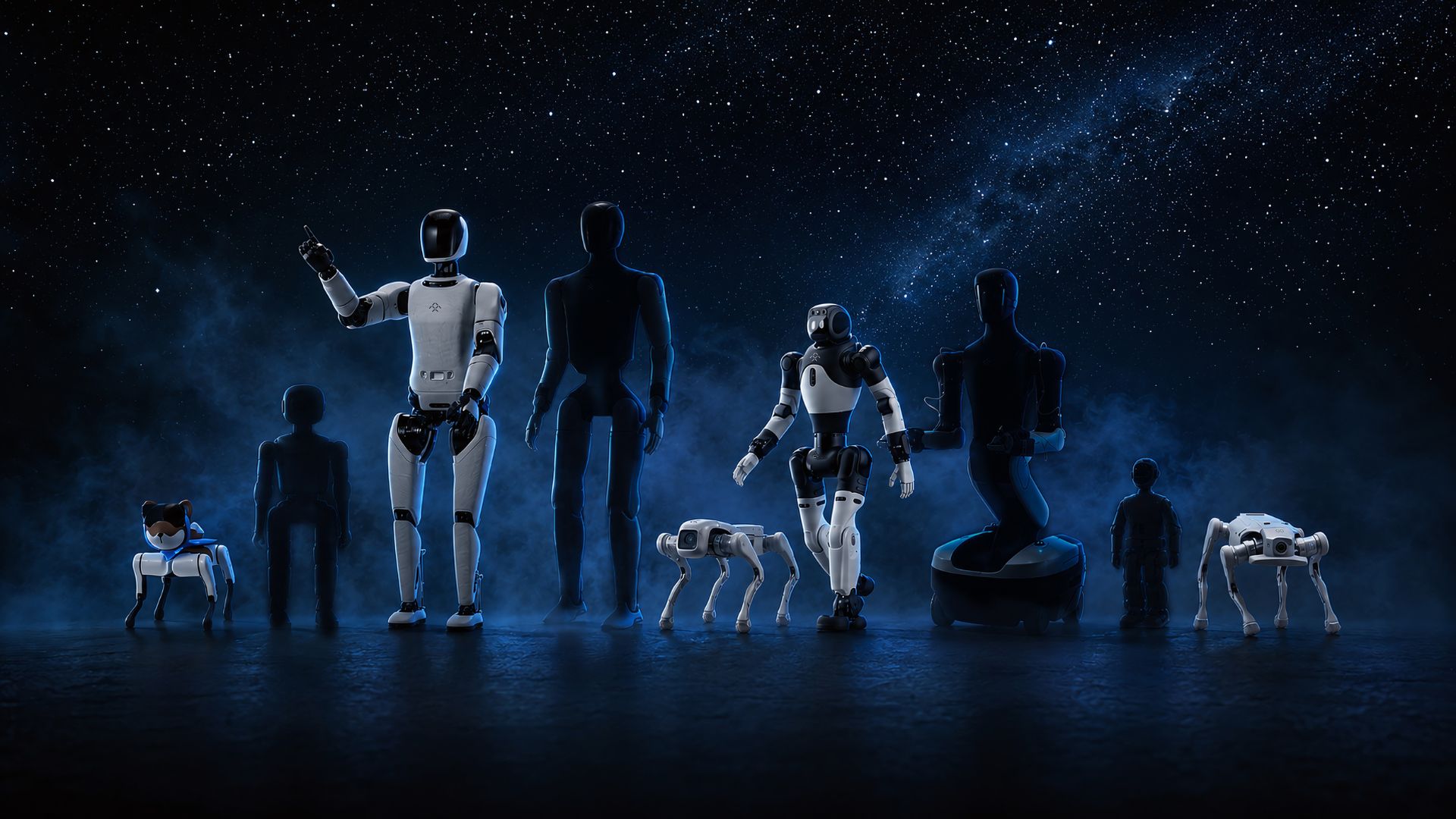 US firm unveils humanoid and robots with new ecosystem for embodied ...