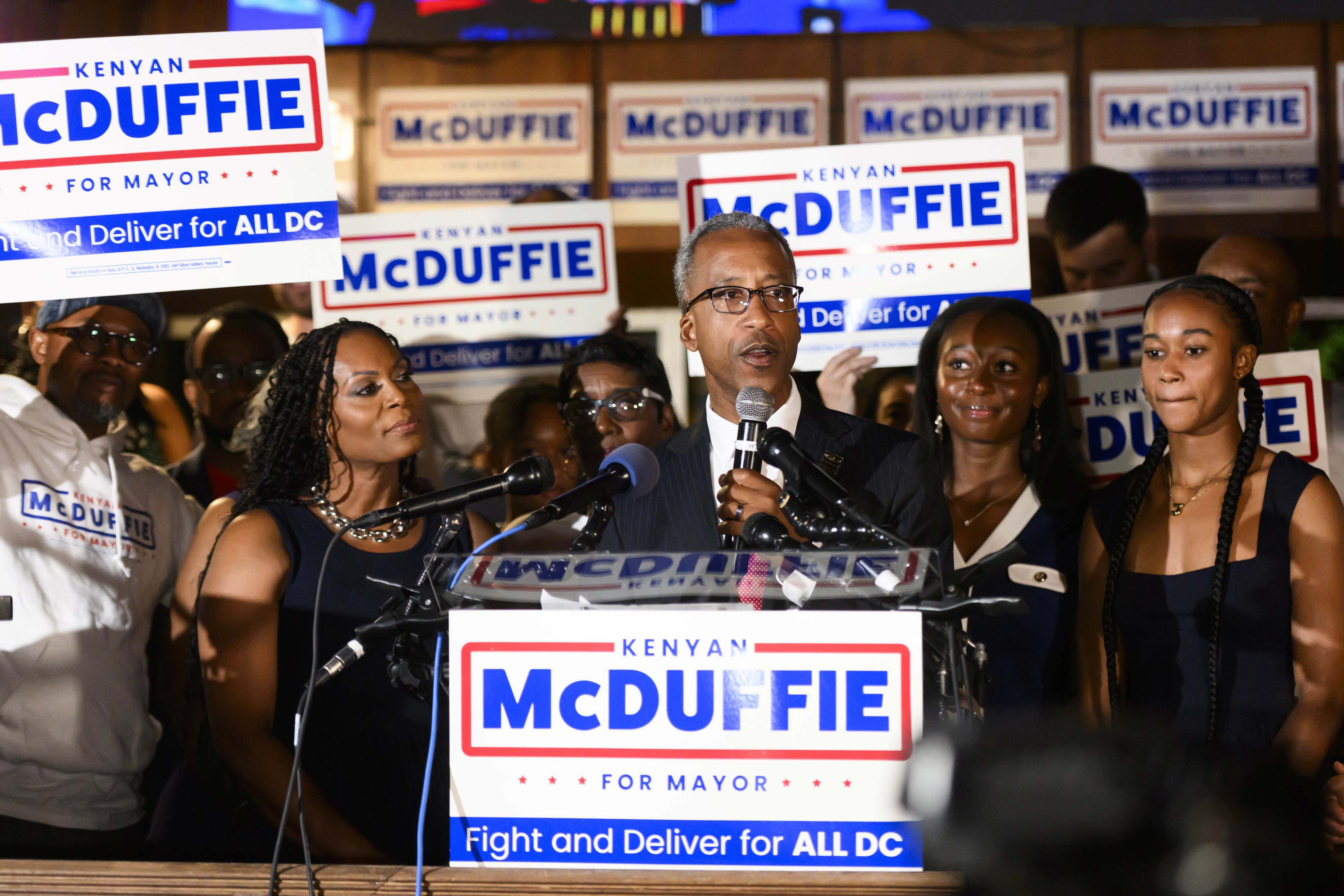 Kenyan McDuffie concedes to Janeese Lewis George in DC mayoral primary