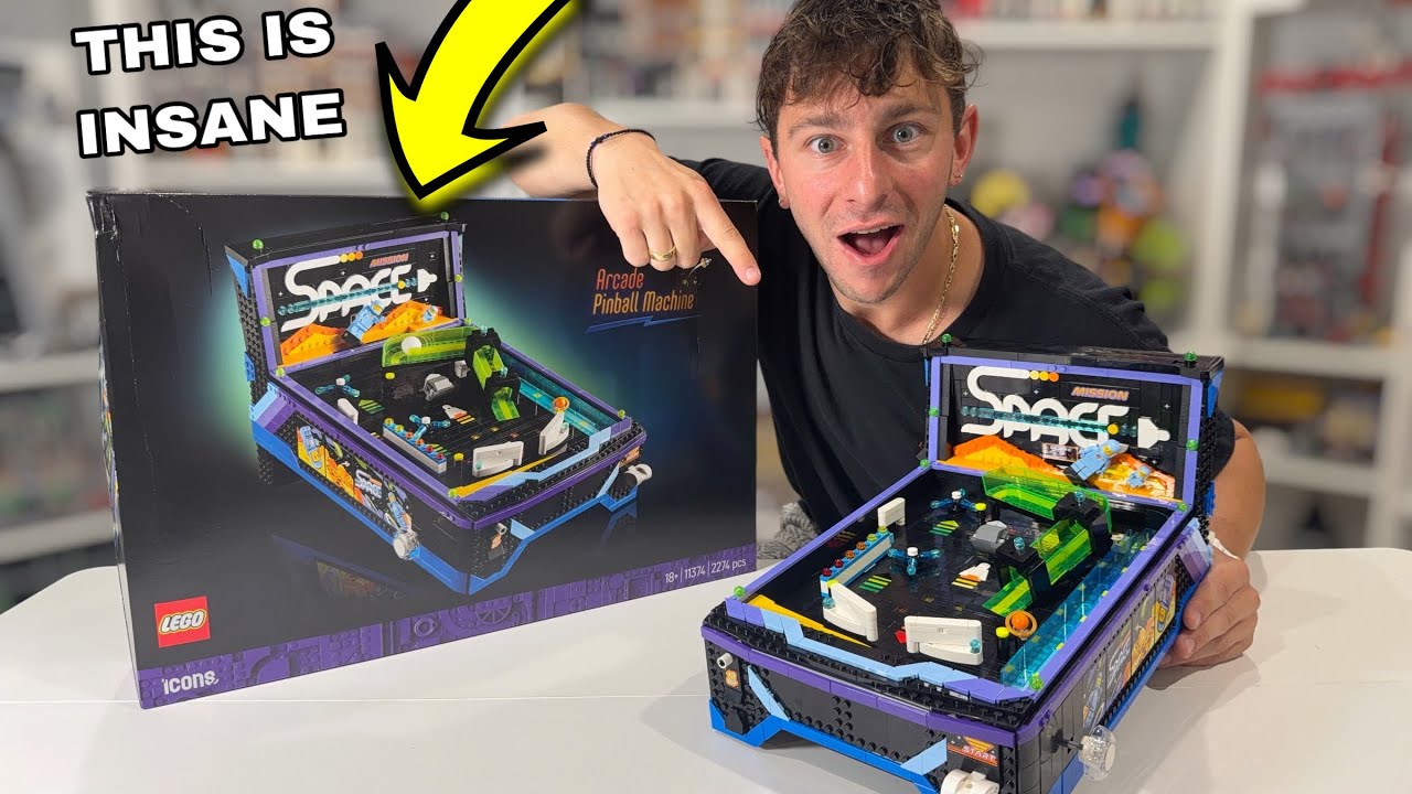What makes this LEGO arcade machine so much fun