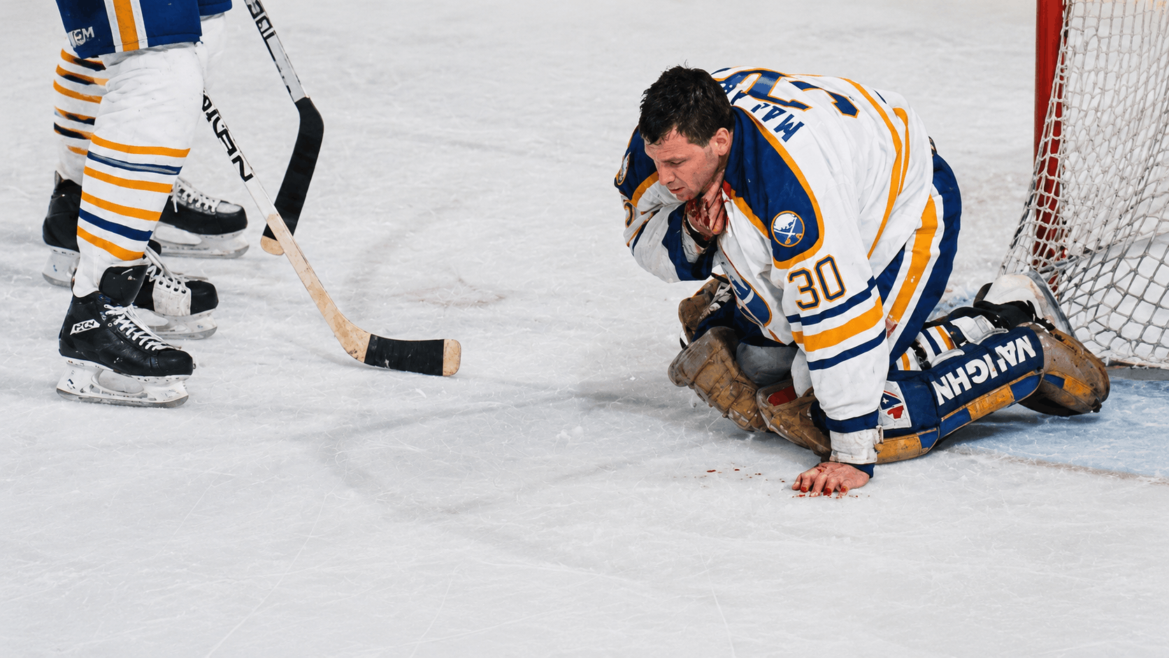Clint Malarchuk’s hockey career and the injury that defined it