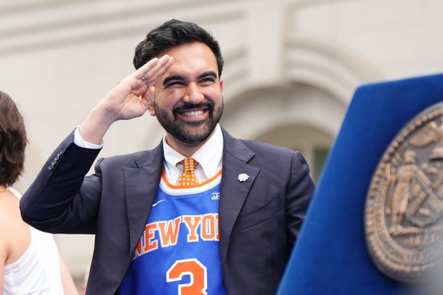 MAMDANI'S KNICKS CHAMPIONS SPEECH WENT PRESIDENTIAL