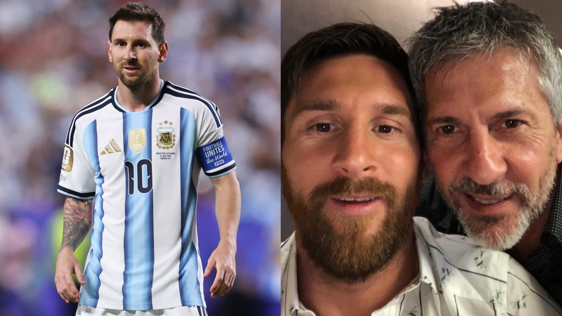 Ayah Lionel Messi, Jorge, sedang menghadapi masalah kesehatan sementara ...