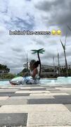 Woman falls while recording video