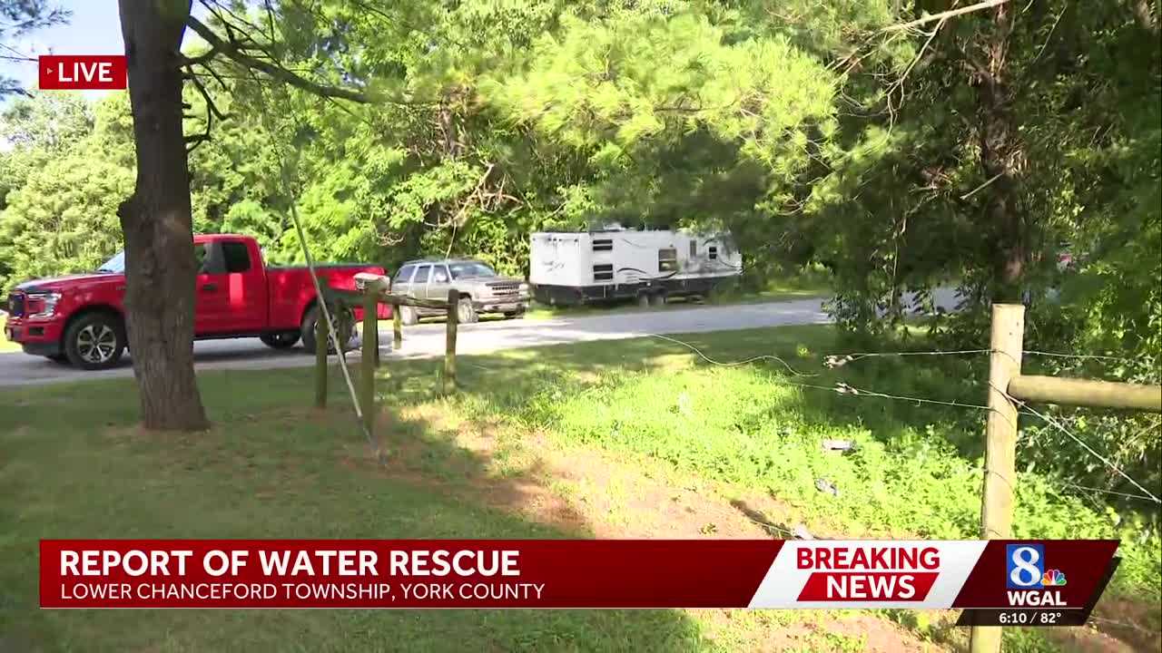 Water rescue reported near the Susquehanna River in York County