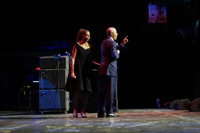 michelle obama date night dress Michelle Obama's Date Night With Barack Included the Most Unexpected Dress