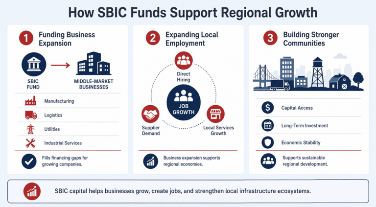How SBIC funds fuel Main Street infrastructure and regional job creation