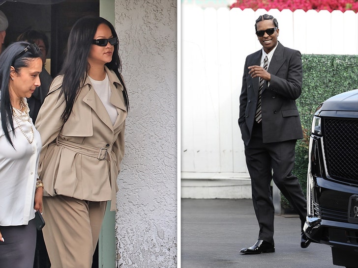 Rihanna and A$AP Rocky spotted for first time in LA since shooting at family home