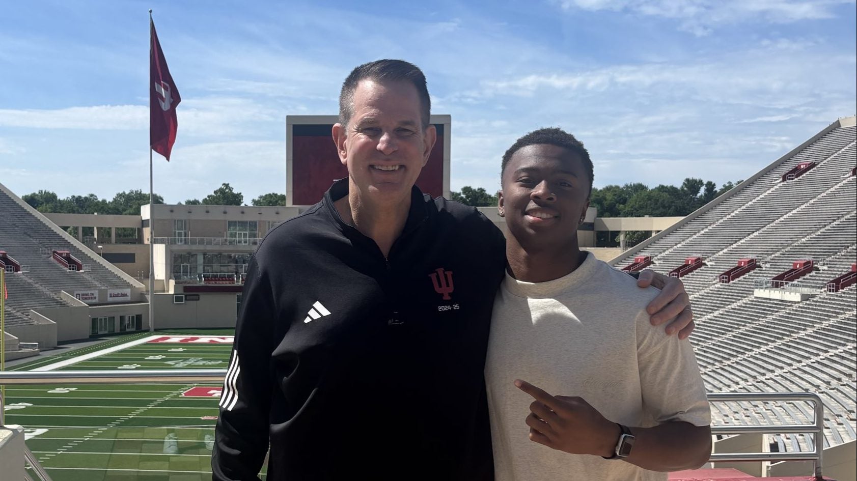 Brownsburg's Branden Sharpe excited to take talents to IU football