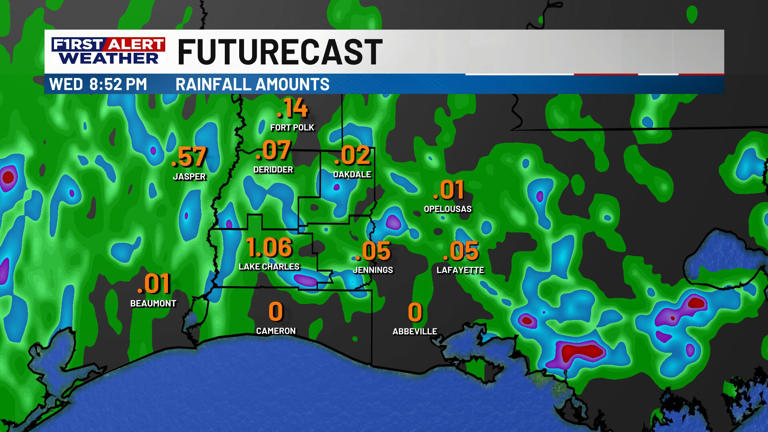 First alert forecast: Isolated showers and storms develop this ...