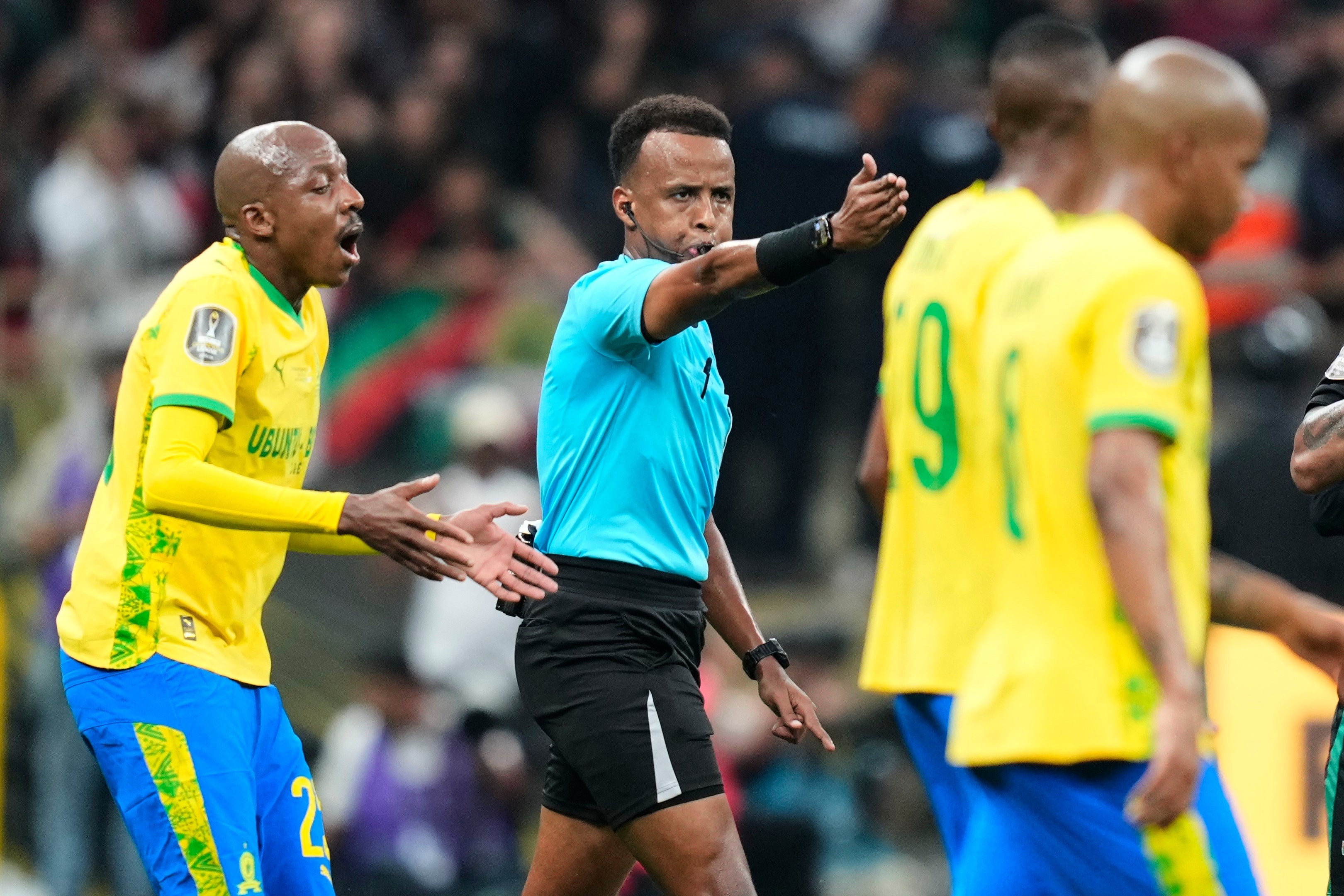 WCup-Ref Denied Entry Soccer: