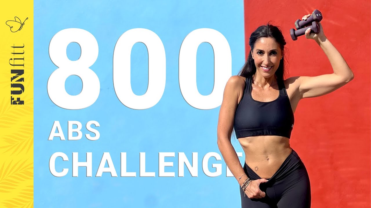 800-rep abs challenge with weights: A workout to help flatten your stomach