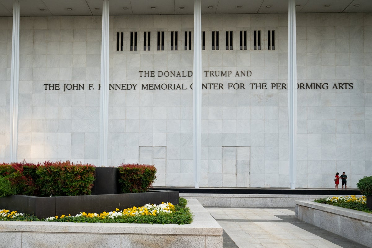 Kennedy Center removes Trump name from website but not the building