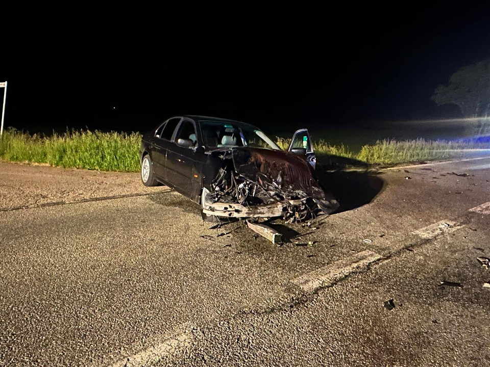 Wypadek w miejscowości Żarnowo Pierwsze. Zderzenie dwóch osobówek. Dwie ...