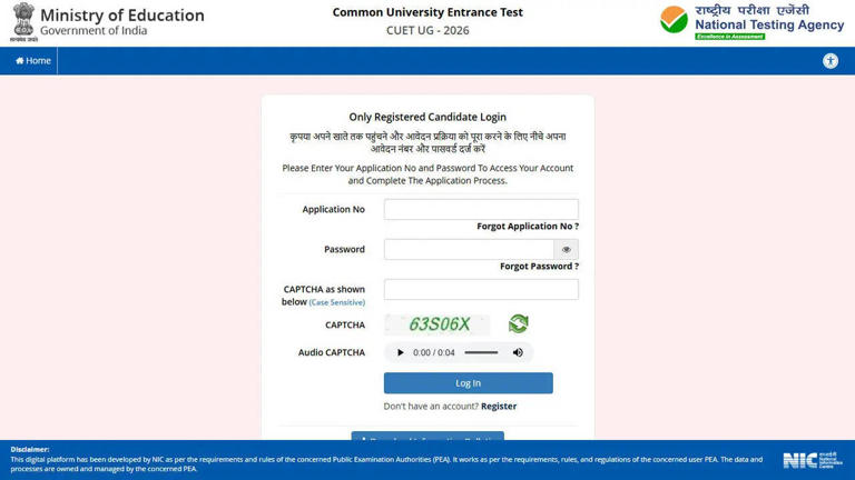 CUET UG 2026 answer key released at cuet.nta.nic.in; challenge window ...