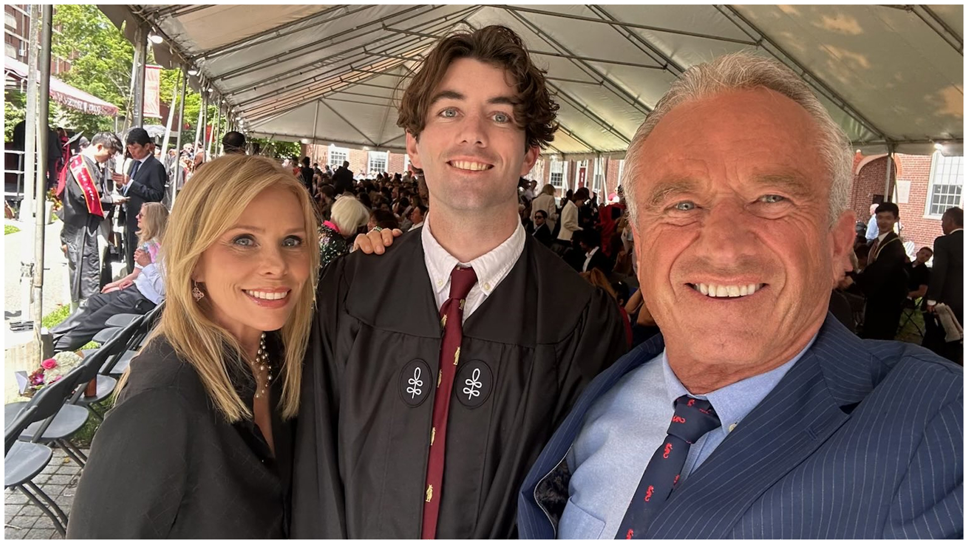 RFK Jr. celebrates son’s college graduation amid debate over university ...