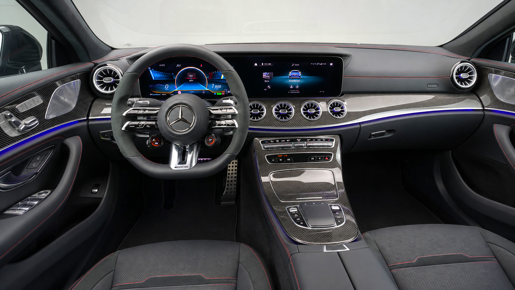 AMG CLS 53 facelift blends luxury with carbon interior details