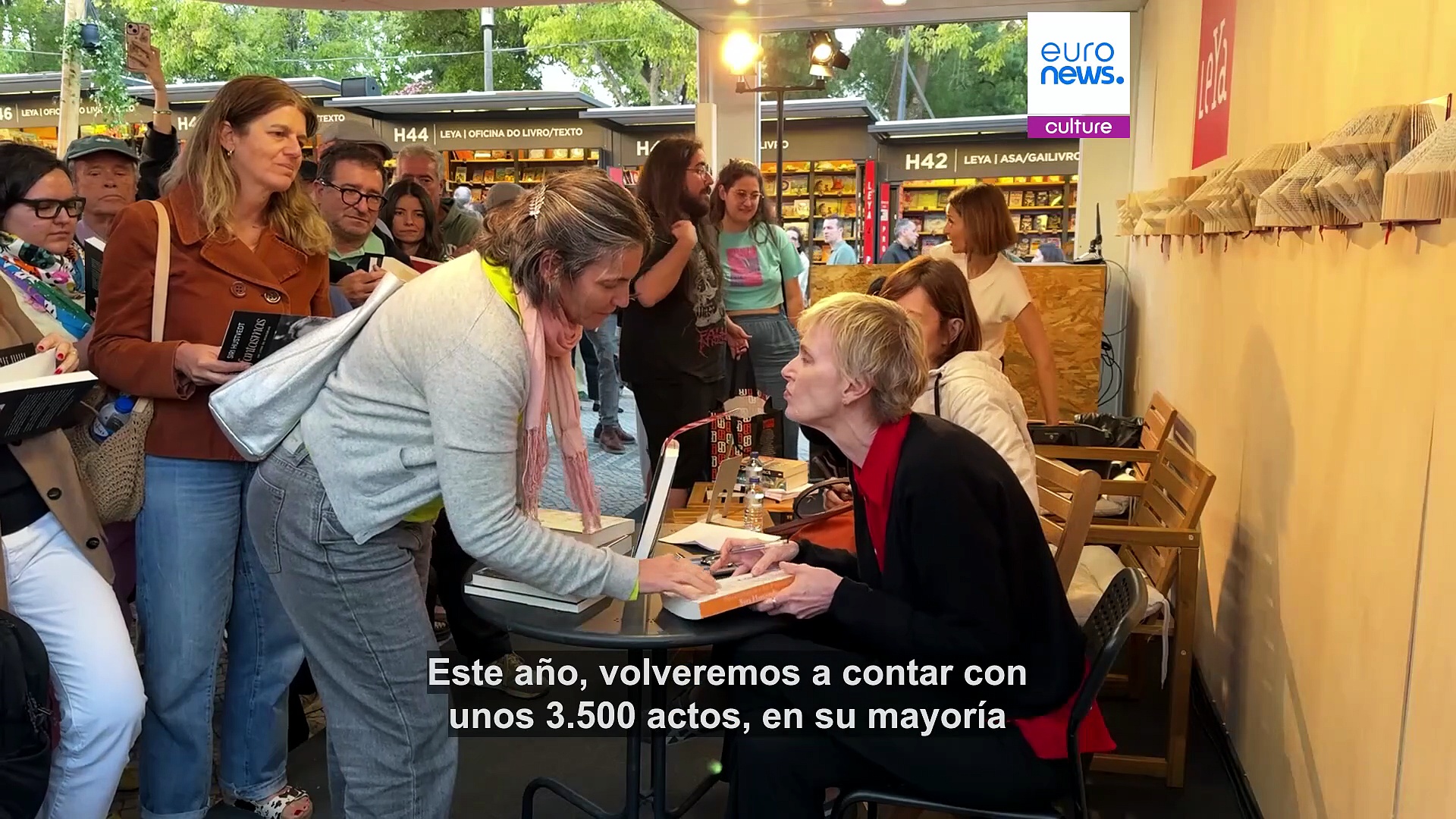 Feria del libro en Lisboa: el sector editorial resiste y atrae a multitudes