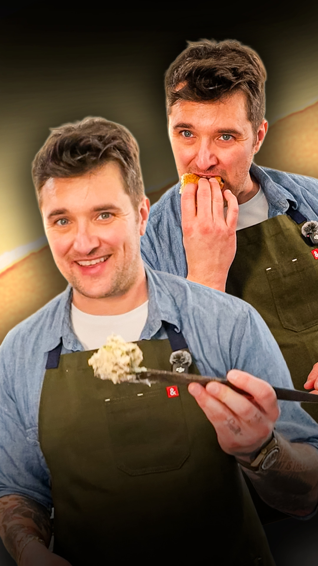Turning jalapeño poppers into grilled cheese