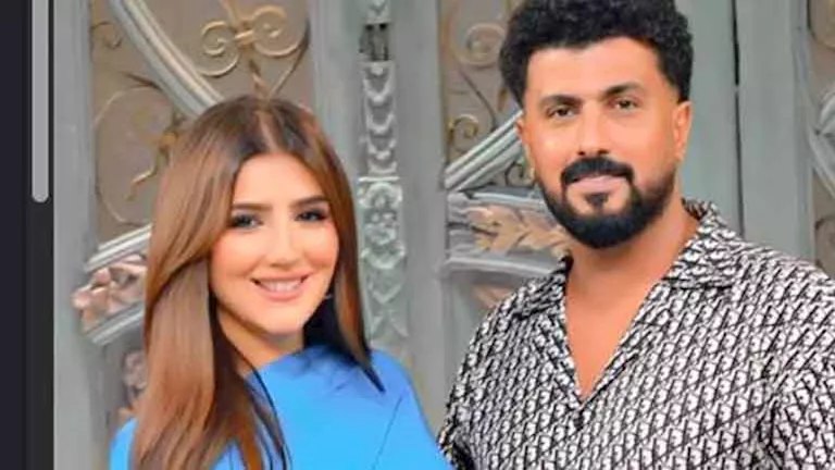 المخرج محمد سامي وزوجته الفنانة مي عمر