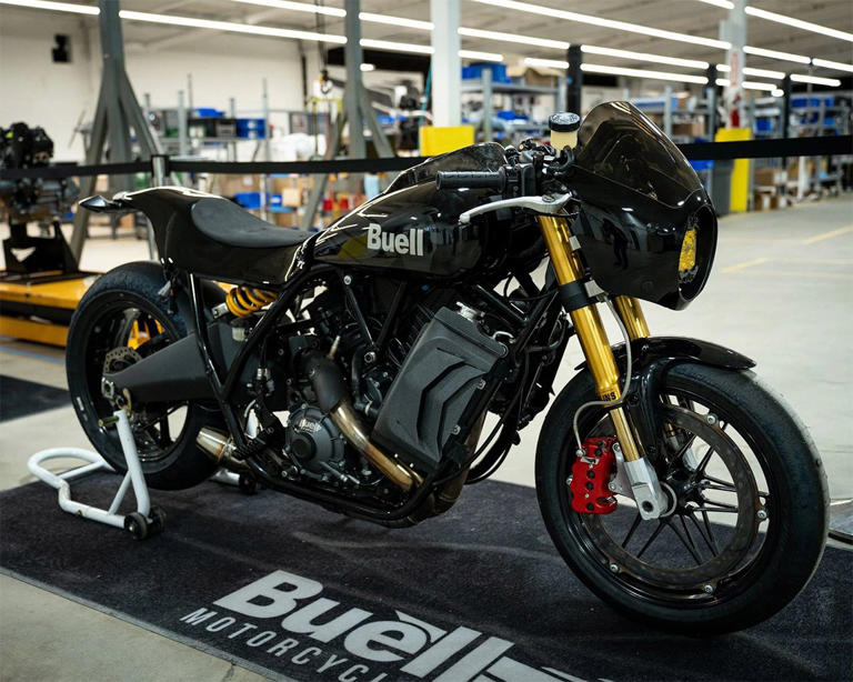 Buell sorprende con una cafe racer da 173 CV, ma non sarà mai in vendita