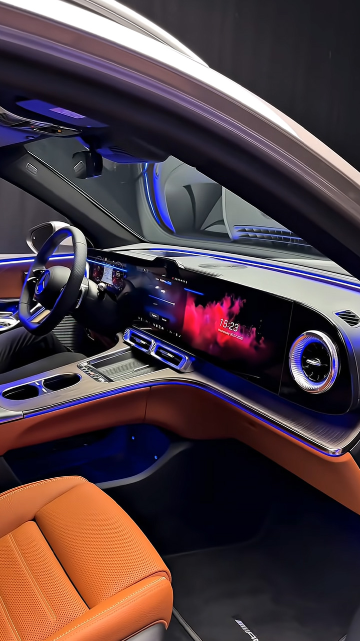 The most advanced futuristic interior features inside this Mercedes GLC