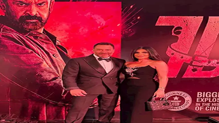ماجد المصري وزوجته في العرض الخاص لفيلم Dogs