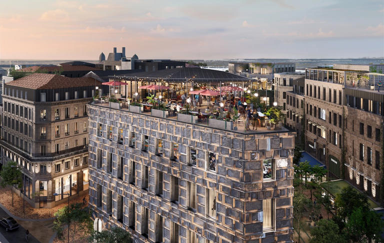 Food market XXL, spa géant, 6 rooftops et 100 boutiques : le projet ...