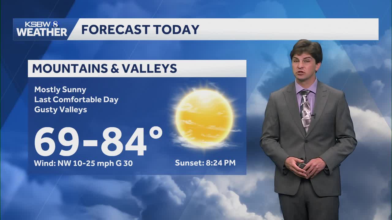 June 9 KSBW weather forecast