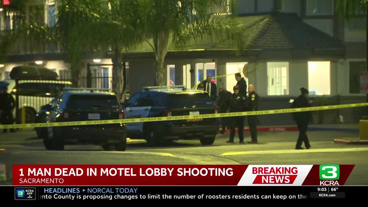 Man arrested after deadly Motel 6 lobby shooting, Sacramento sheriff says