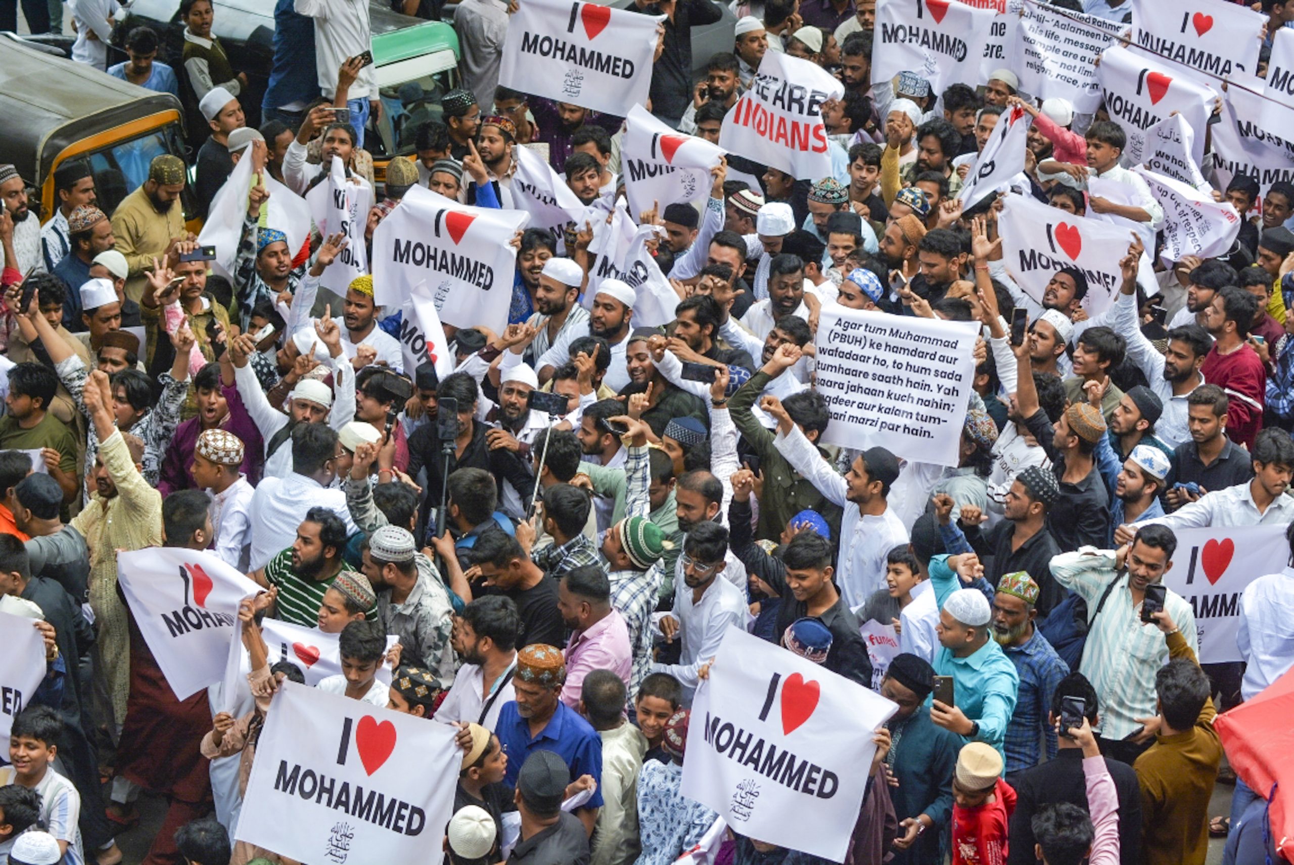'I love Mohammad' posters: What law do they break?