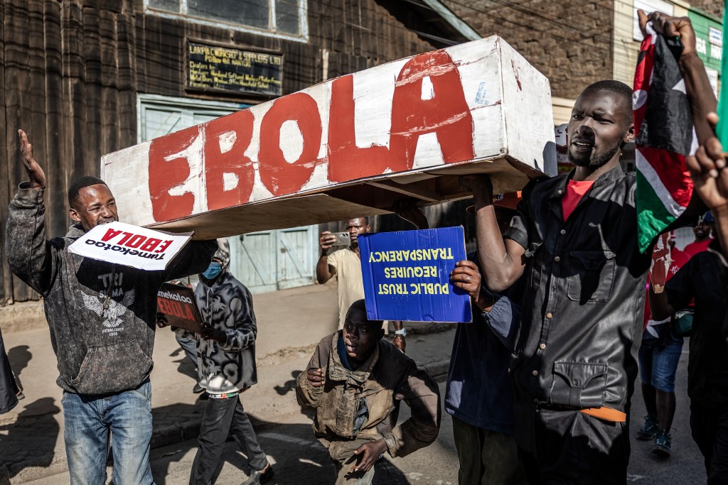 Congo’s Ebola outbreak rises to over 100 deaths out of 550 cases as ...