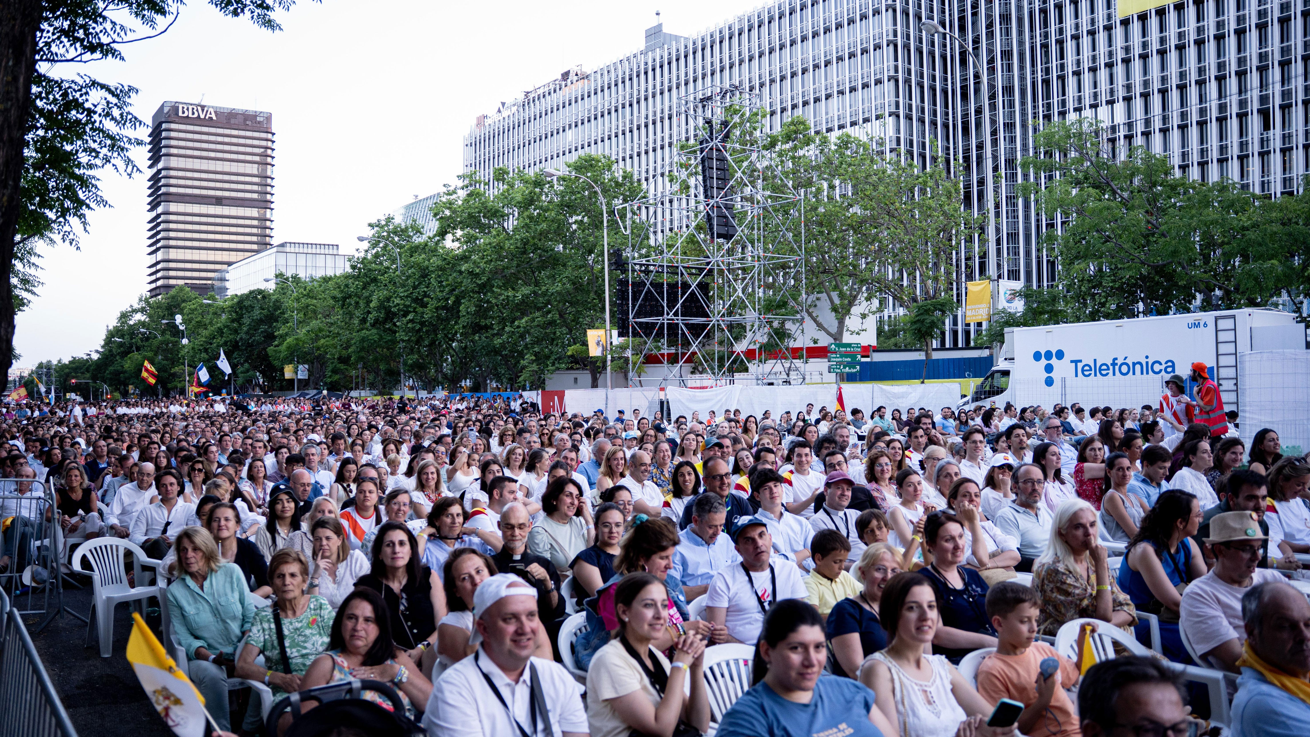 Estas son las cifras de la visita del Papa a Madrid: 5,6 millones de ...
