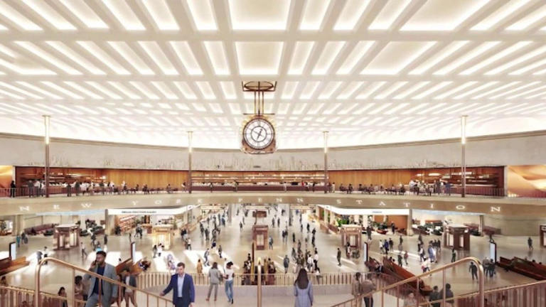 Penn Station renderings reveal brighter, more spacious renovations