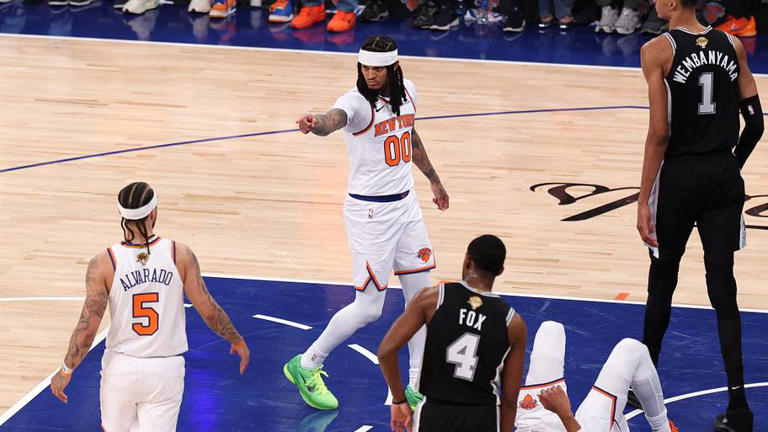 Jordan Clarkson turns back the clock to his Utah Jazz days in Game 3