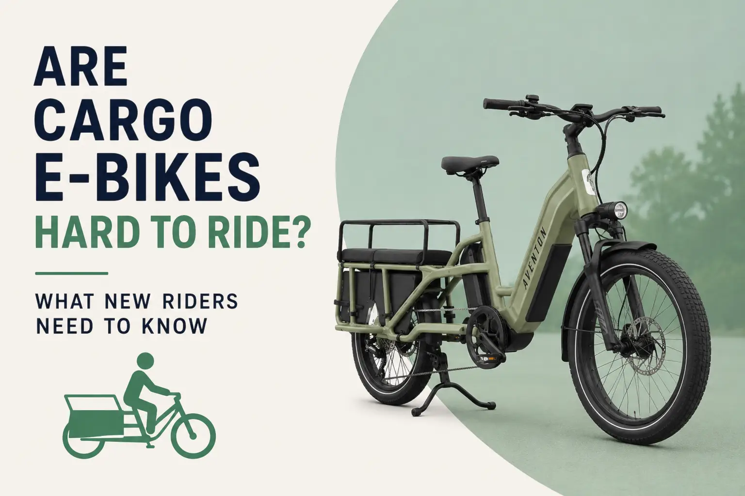 Are cargo e-bikes hard to ride? What new riders need to know