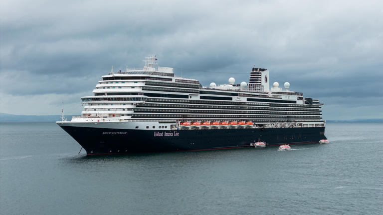 Nieuw Statendam makes landmark visit as the largest cruise ship in ...
