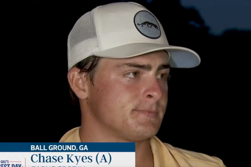 Kyes earned the final qualifying spot in Georgia