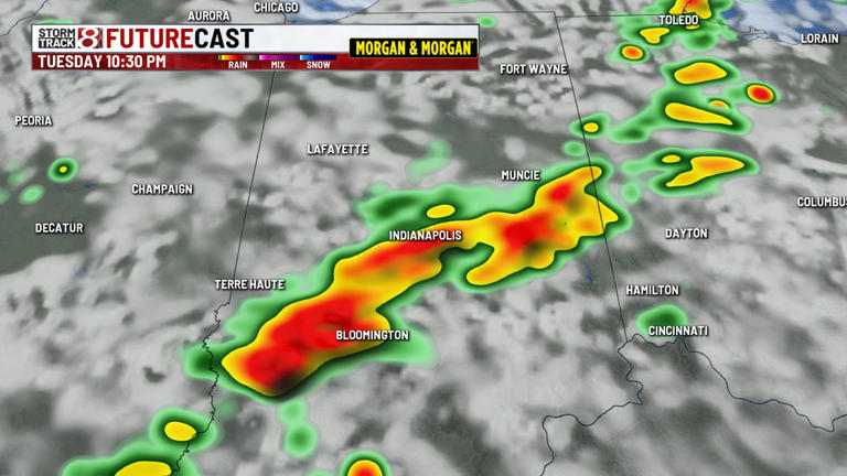 Very humid through Thursday night with more storms on the way