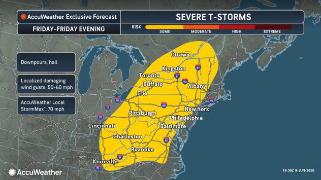 Multiday severe weather outbreak to progress from Plains to Midwest
